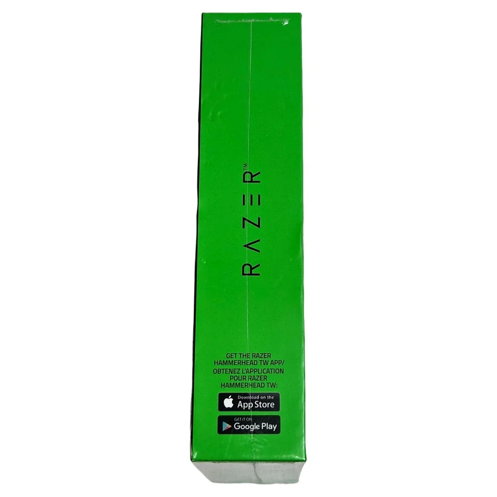Razer Hammerhead Wireless Earbuds Black Bluetooth Low Latency Gaming Accessory